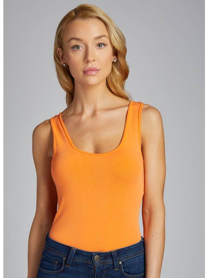 C'est Moi Clothing Co - Wholesale Tank Top - Women's - Bamboo Double Scoop Tank- CEBT11103