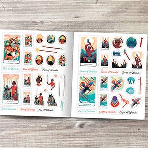 Penguin Random House LLC - Wholesale Sticker - Tarot of The Divine Stickerology6