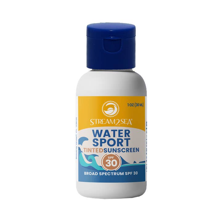 Stream2Sea - Wholesale Sunscreen - Tinted Mineral Sunscreen SPF 30 | Travel Size 1oz