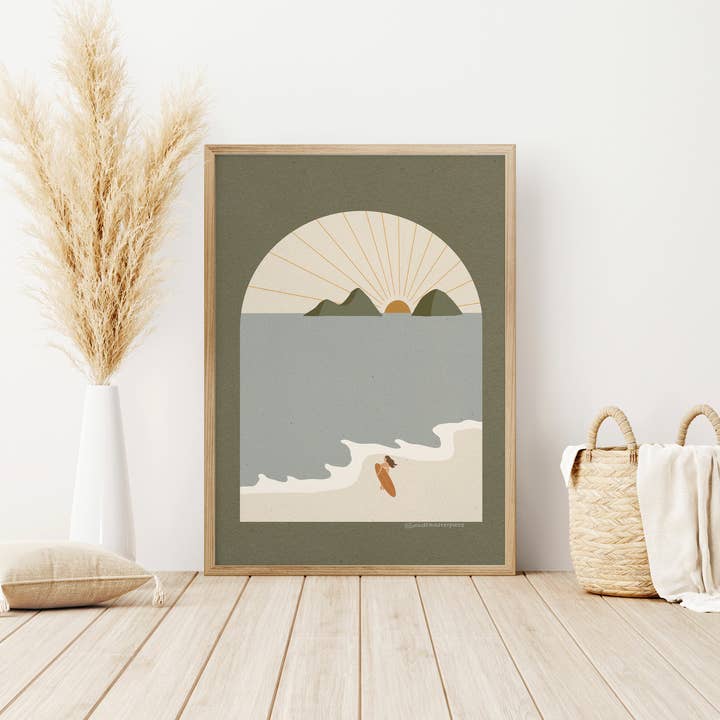 Surf's Up au Mokes ! pour la vente par Madsmasterpiece