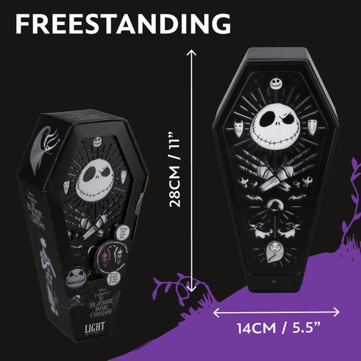 Paladone UK – wholesale Coffee mug – Nightmare Before Christmas Coffin 3D Light5