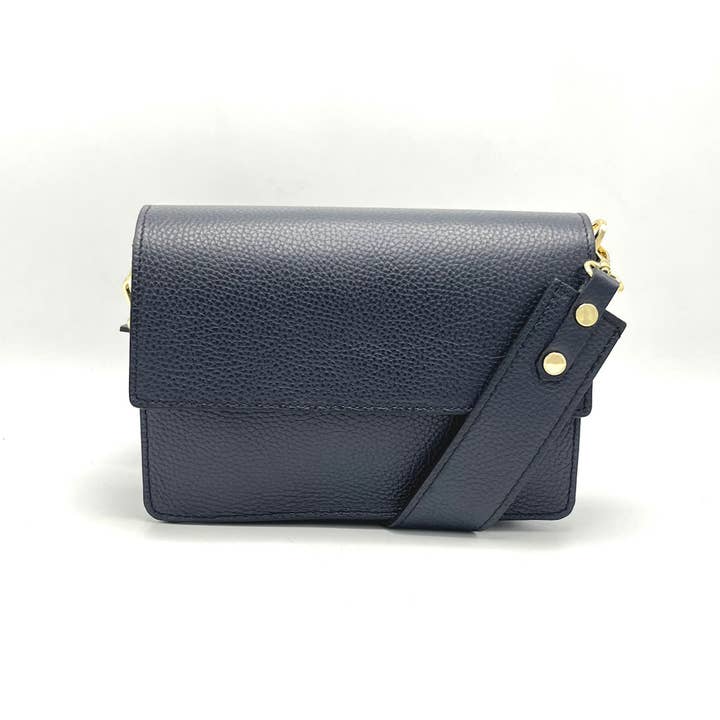 Suie Valentini srl - Wholesale Shoulder Bag - Women's - Genuine leather shoulder bag, Made in Italy, art. 11254015