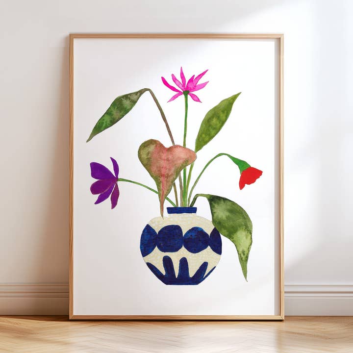 Vaso Azul N.º 1 por atacado de Snoogs & Wilde Art