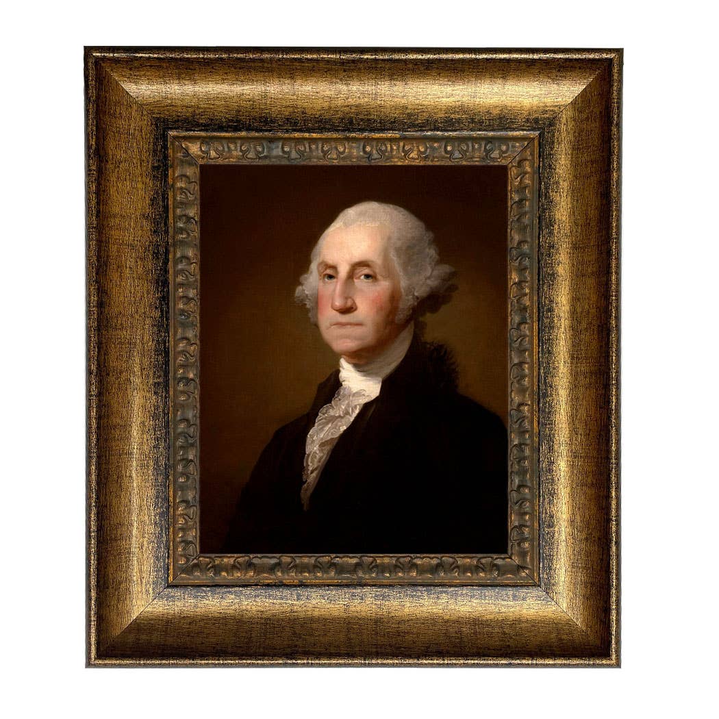 Madison Bay Co. - Historical Home Decor Reproductions - Wholesale Art Print - George Washington by Gilbert Stuart Vintage Painting Print7