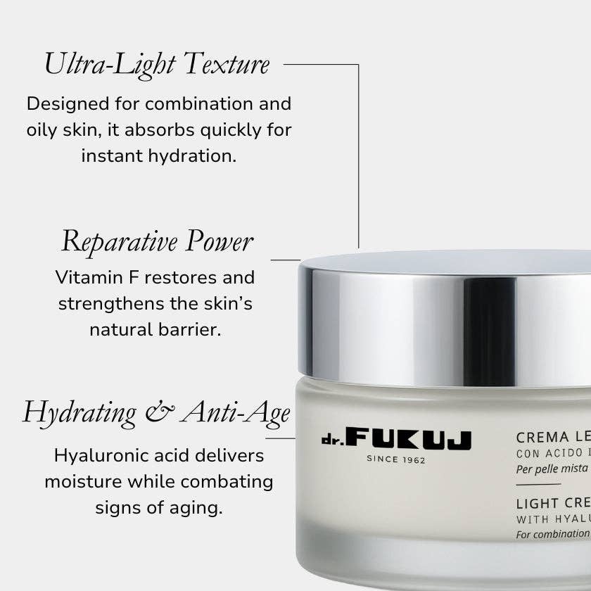 Dr. Fukuj - Vendita all'ingrosso Crema idratante viso - Crema Leggera1