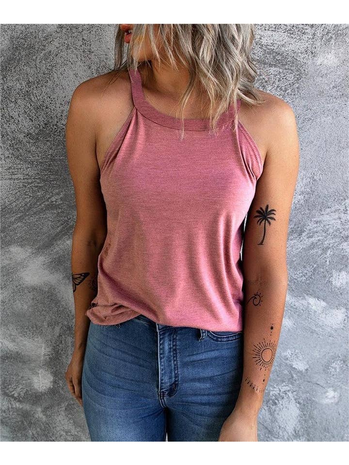 Rosa Clothing - Wholesale Camisole - Women's - Solid camisole tank top vest