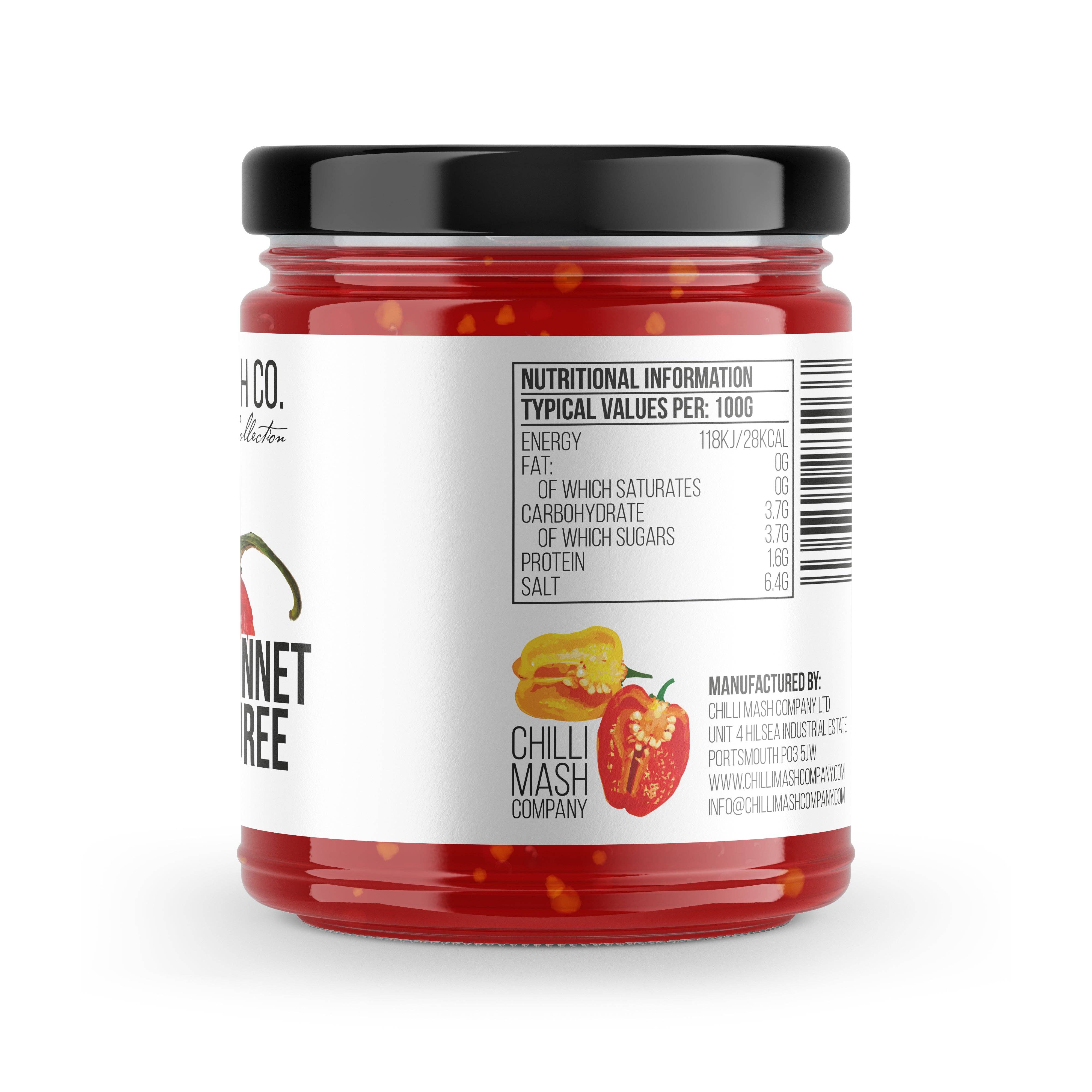 Chilli Mash Company - Wholesale Chili Paste - Scotch Bonnet Chilli Puree | Chilli Mash Company | 190ml2