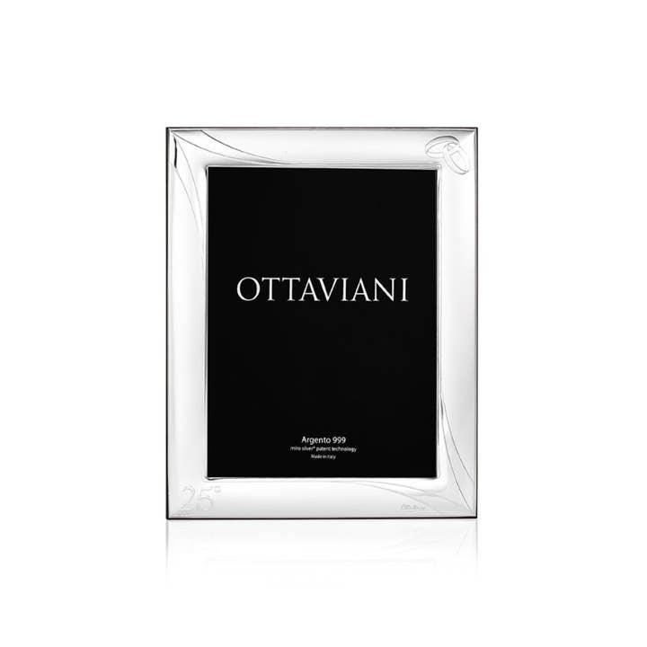 “25 Years Together” Photo Frame 9X13 for wholesale by Ottaviani