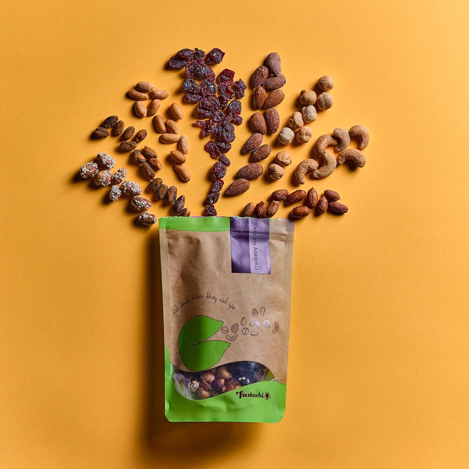 Fastachi - Wholesale Nuts - Natural Wasabi Peas Large Stand-Up Pouch4