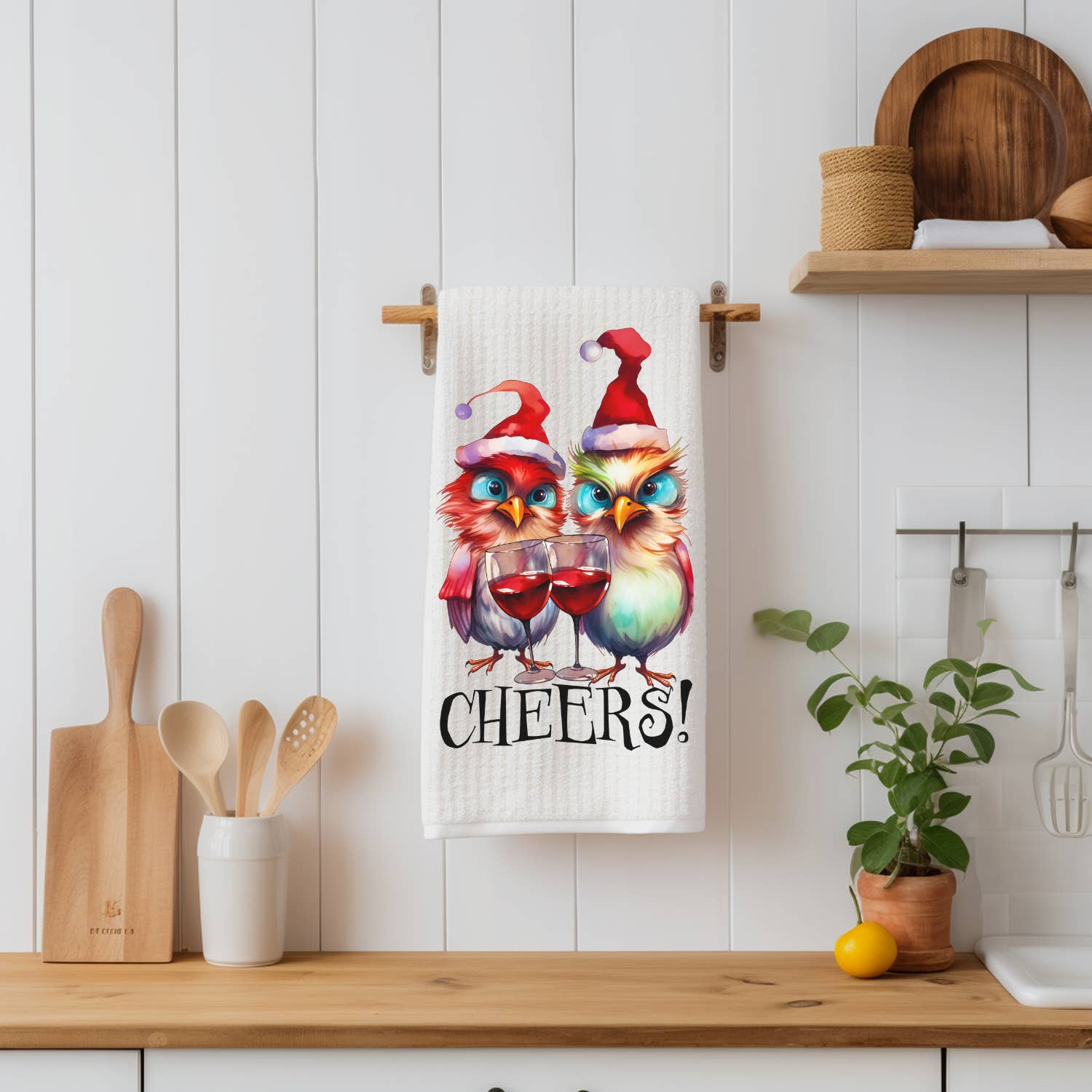JAC Wholesale - Wholesale Tea Towel - Cheers Tea Towel