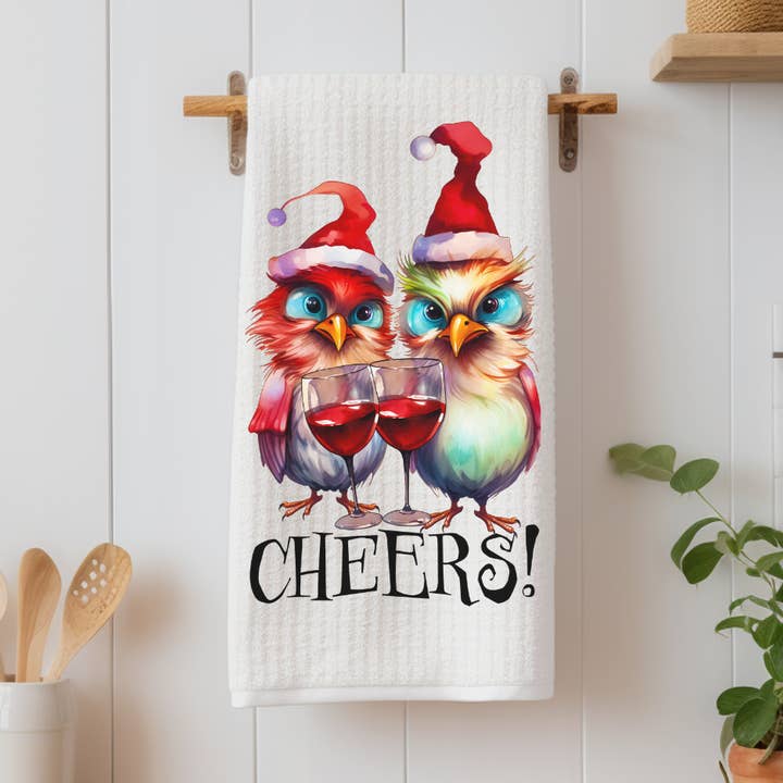 JAC Wholesale - Wholesale Tea Towel - Cheers Tea Towel0