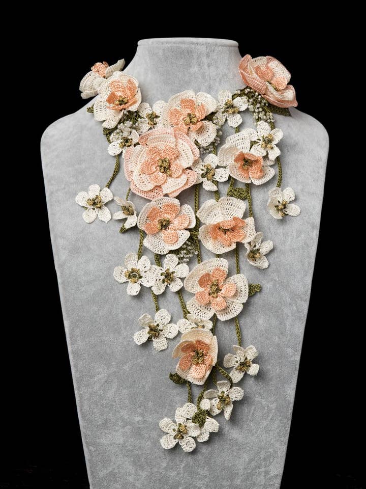 Poppy Necklace for wholesale by Meredith Strauss