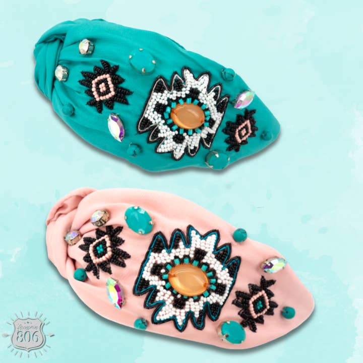 Hoofdband met westers thema voor wholesale door Pink Panache Brands