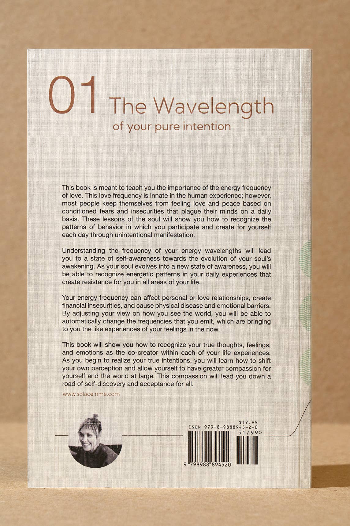 Solace In Me - Wholesale Body, Mind & Spirit Book - The Wavelength Of Your Pure Intention2