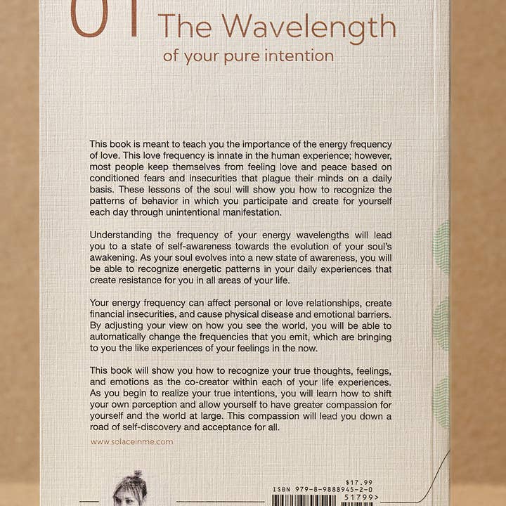 Solace In Me - Wholesale Body, Mind & Spirit Book - The Wavelength Of Your Pure Intention2
