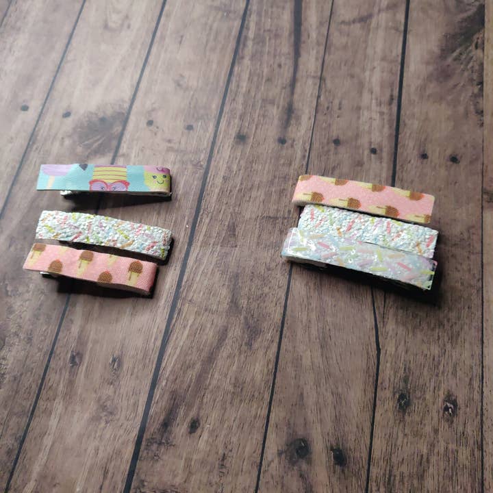 Set di clip per frange gelato 1 per la vendita all'ingrosso da parte di 3d beauty brand