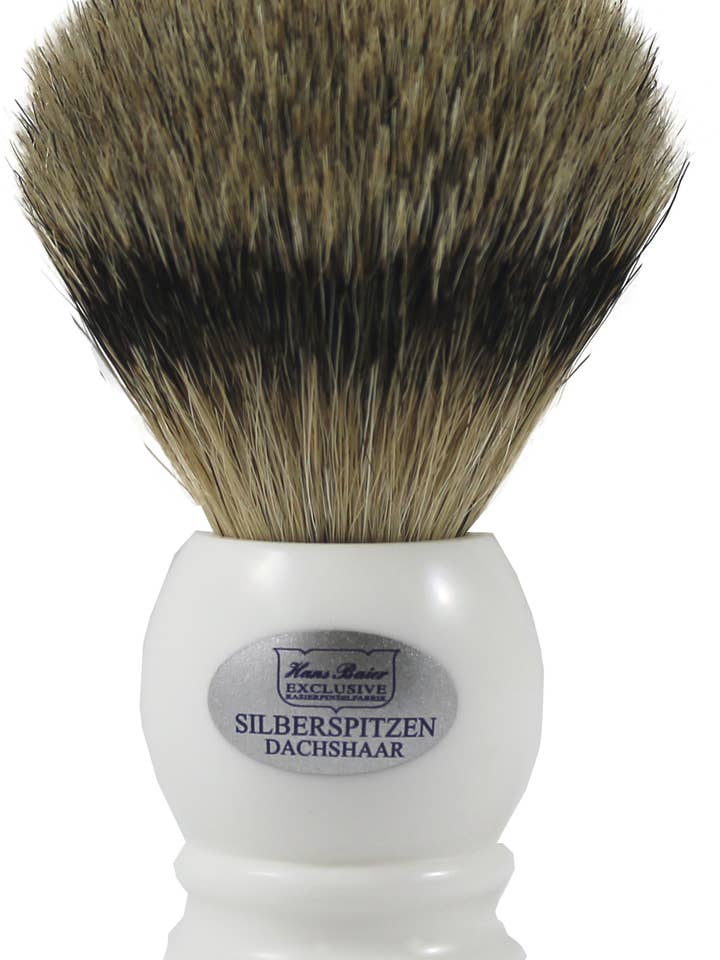 Rakborste akryl vit för wholesale av Hans Baier Exklusive