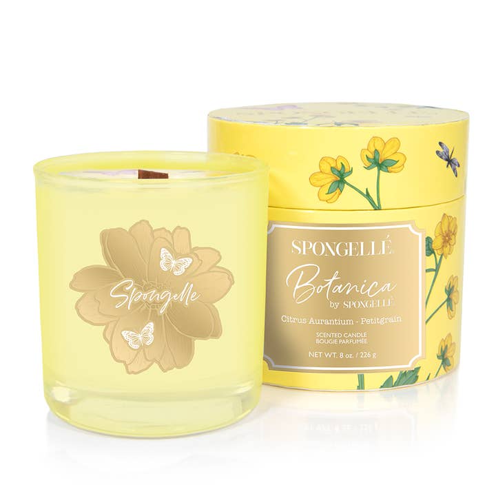 Spongellé | Easter Gifts | Mother's Day 2026 | Spring Gifts - Wholesale Jar/Filled Candle - Botanica Hand Poured Candle Assorted Pack | Soy Candles3