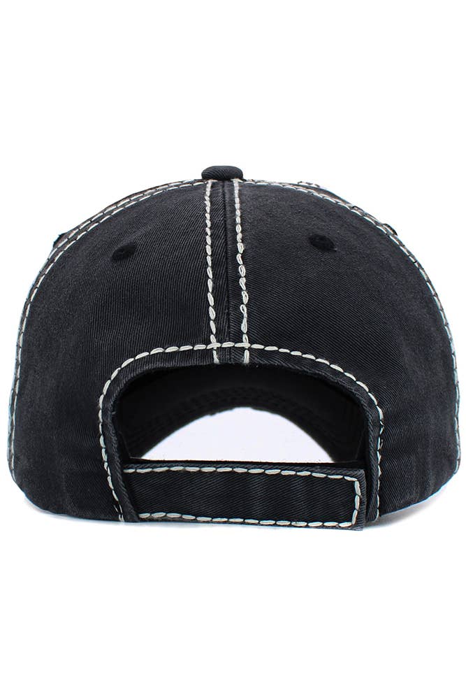 Hana - Wholesale Baseball Cap - Women's - Howdy Ya'll Washed Vintage Ballcap5