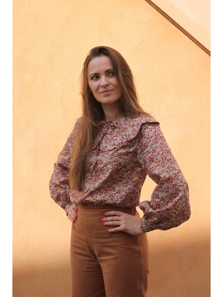 Cha' coud - Wholesale Blouse - Women's - Sewing pattern - Valentine blouse5