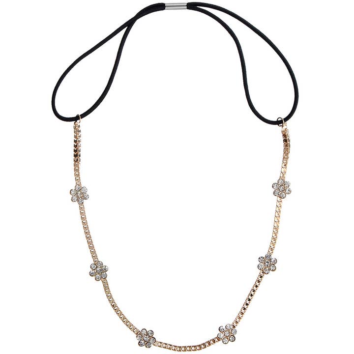 Kara Fleurs Metal Headband for wholesale by Mad Style
