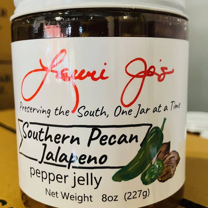 Fourth and Cherry Foods – wholesale Jam/jelly – Lauri Jo's Southern Pecan Jalapeno Pepper Jelly4