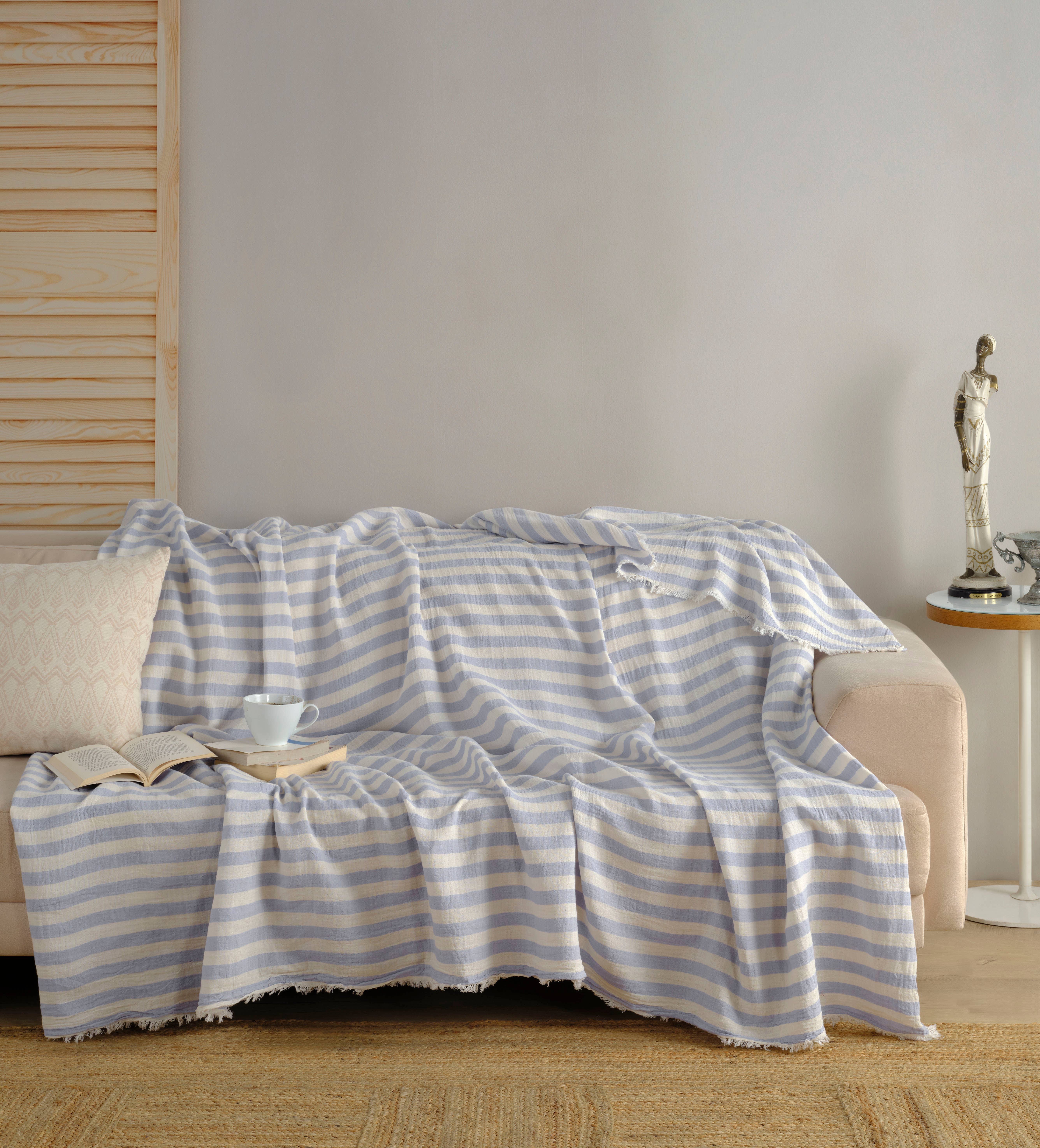 KAFTHAN - Venta al por mayor Cobertores - Manta de muselina / Cubrecama / Toalla turca gigante16