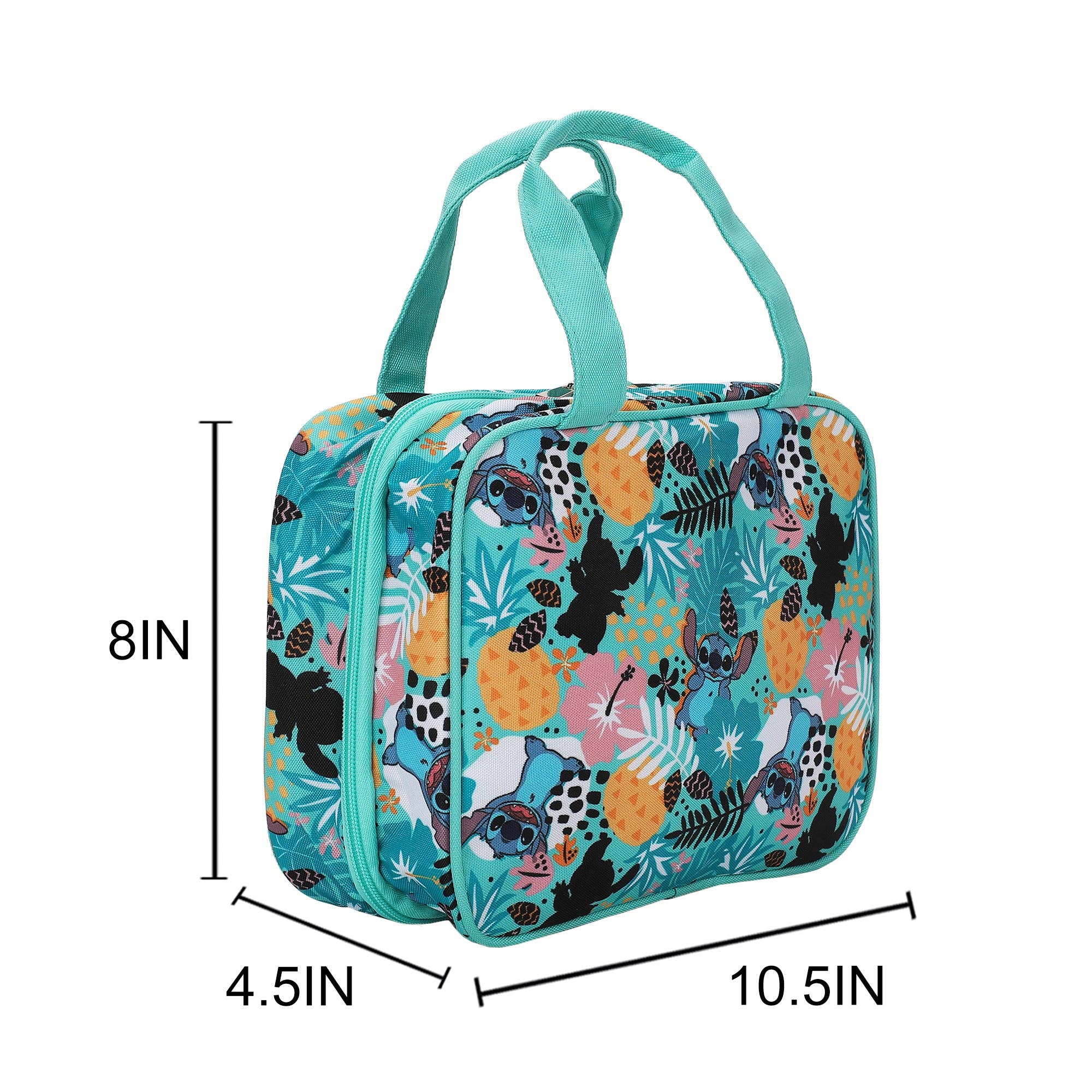 Bioworld Merchandising - Wholesale Makeup/Cosmetic Bag - Disney Lilo & Stitch Tropical Stitch Adult Cosmetic/Toiletry Bag2