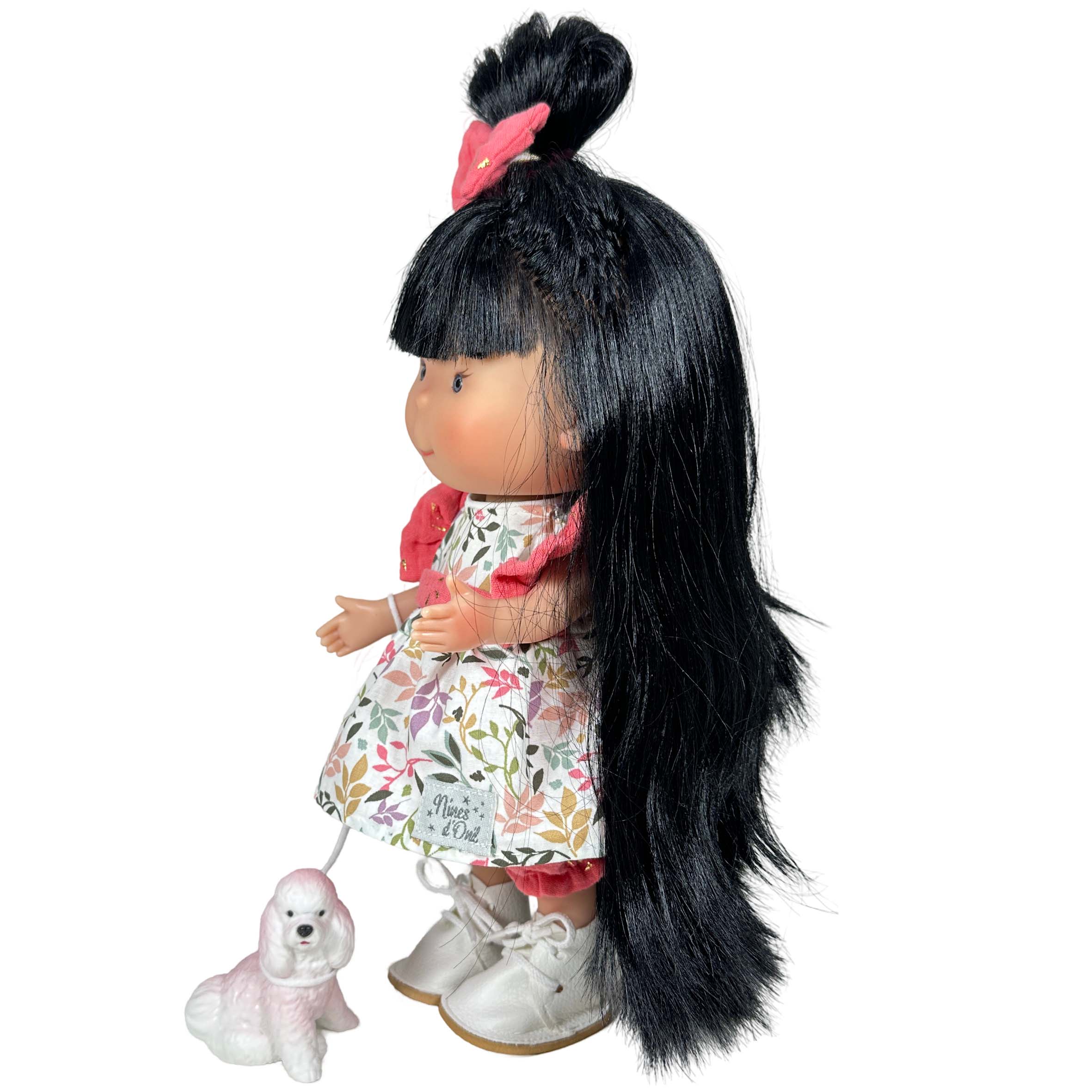 Nines Artesanals d'Onil Dolls – Großhandel Puppe – Kinder – PIPPA PUPPE HAUSTIER KORALLE1