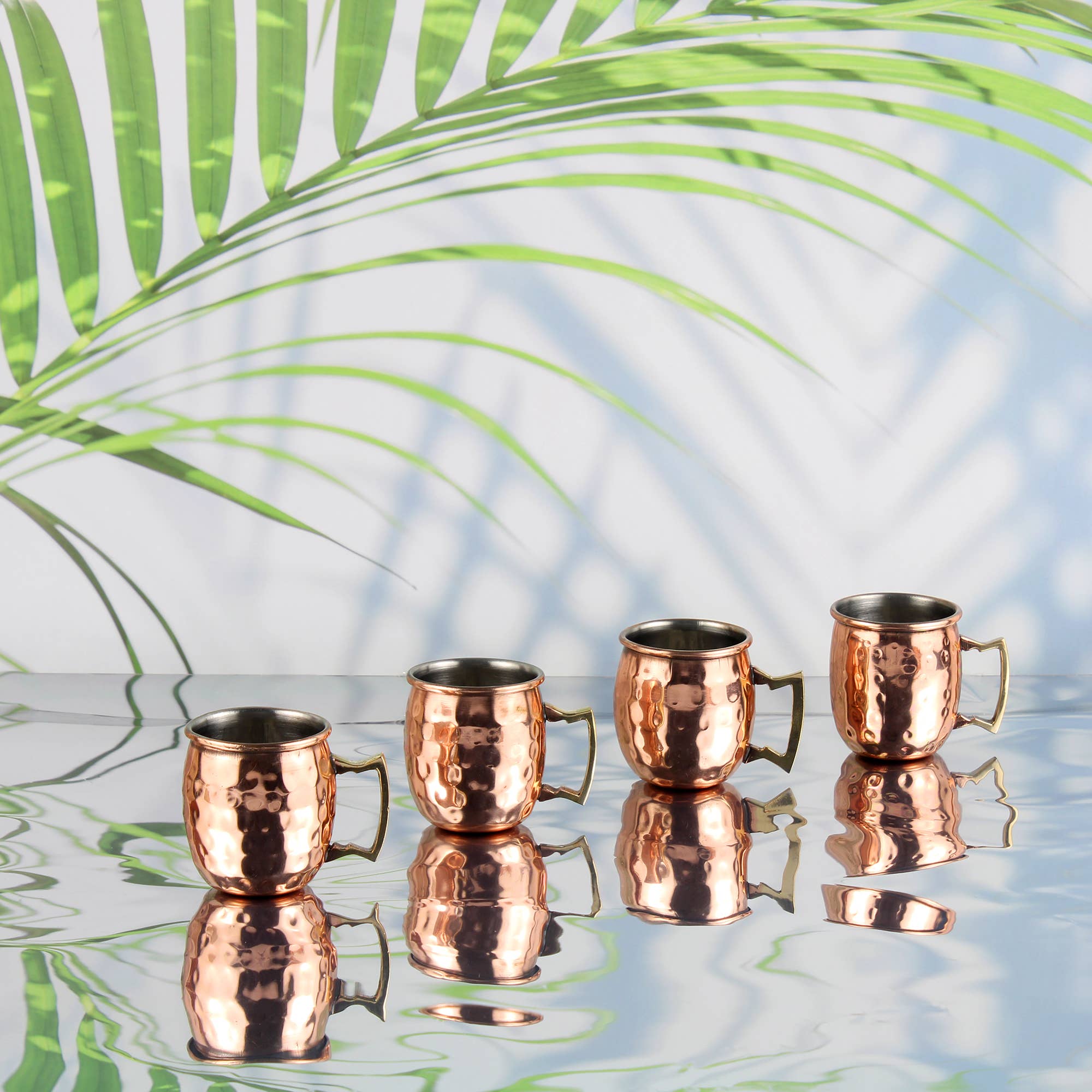 El'Cobre-Ecozonelifestyle – wholesale Shot glass – Copper Set of 4 Shot Glasses3