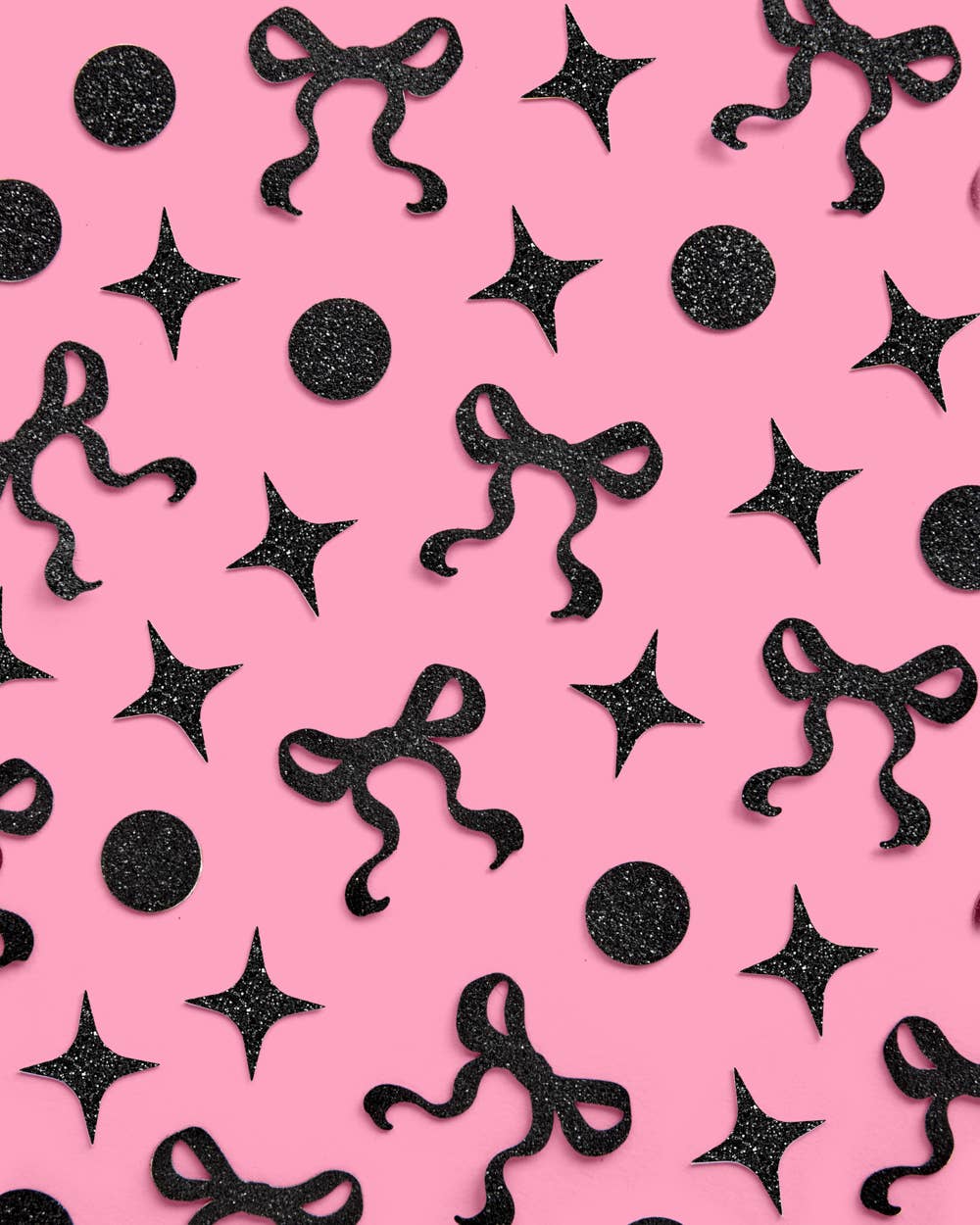 xo, Fetti - Wholesale Confetti - Black Bow Confetti| 200 pc, Birthday, Bach, Party5