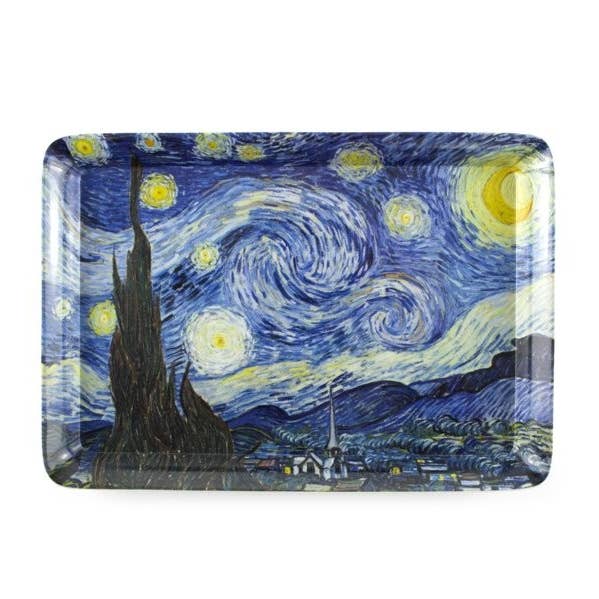 Serving Tray, Mini Size, Van Gogh, Starry Night for wholesale by MUSEUM WEBSHOP