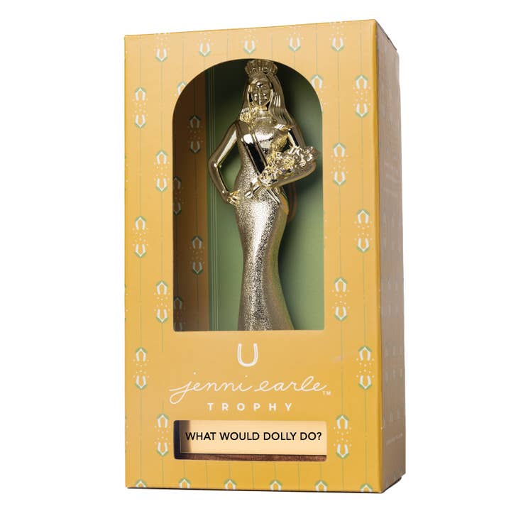 Jenni Earle - Wholesale Decorative Figurine - Gift Trophy - "WHAT WOULD DOLLY DO?" 3