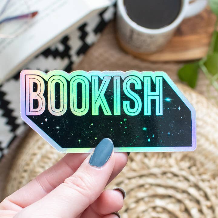 Little Inklings LTD - Vendita all'ingrosso Adesivo - Bookish - OLOGRAFICO - Adesivo in vinile0