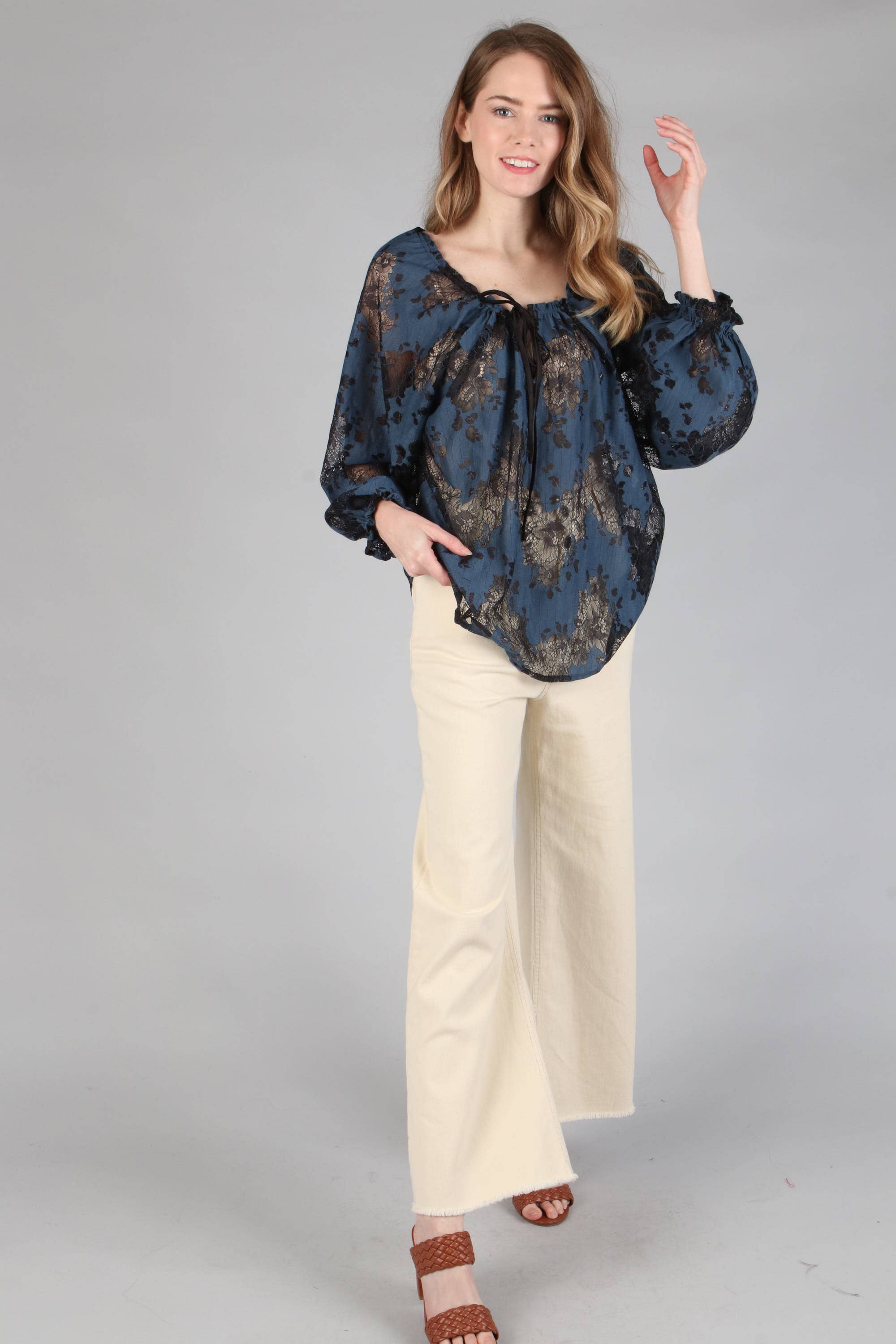 P.S Kate - Wholesale Pants - Women's - [✨BEST SELLER] Very stretchy solid button pants (P18659)5