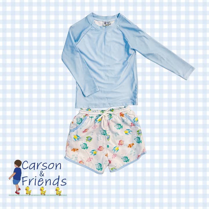 Carson y sus amigos: Amigos acuáticos - Natación para niños para venta al por mayor de Carson & Friends