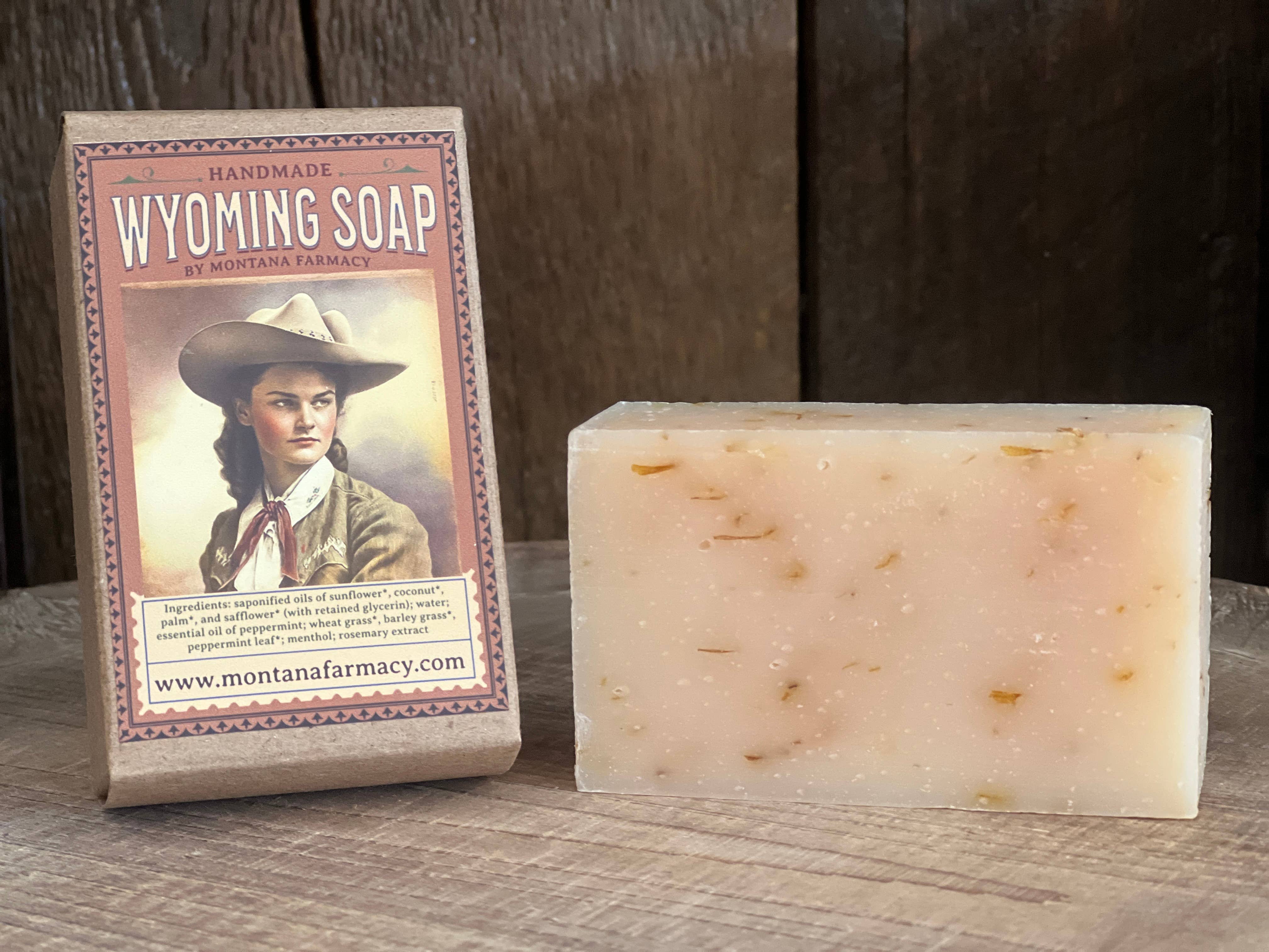 Montana Farmacy - Vendita all'ingrosso Saponette - Sapone da cowgirl del Wyoming Prairie Sage Profumo Old West Vintage3