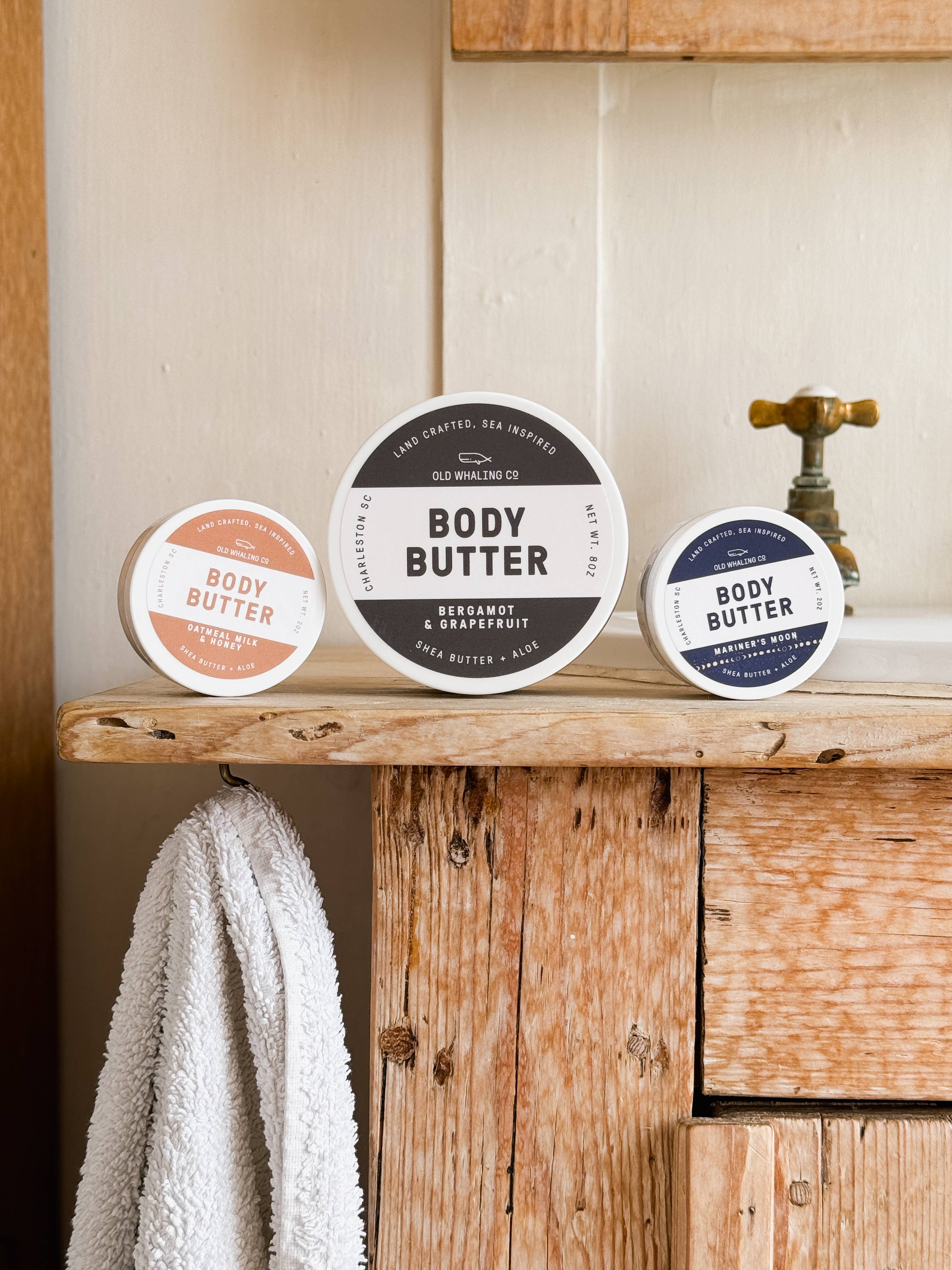 Old Whaling Company - Wholesale Body Balm/Butter - Travel Size Mariner's Moon® Body Butter (2oz)6