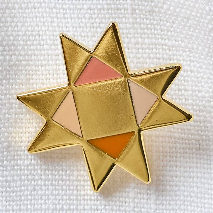 Patchwork Star Enamel Pin and other Purchase Wholesale gold star pins. Free Returns & Net 60 Terms on Faire trending on Faire.