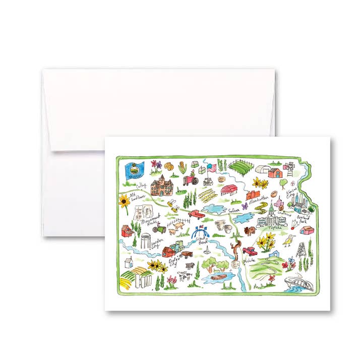 Kansas State Icons for wholesale by Flower and Vine