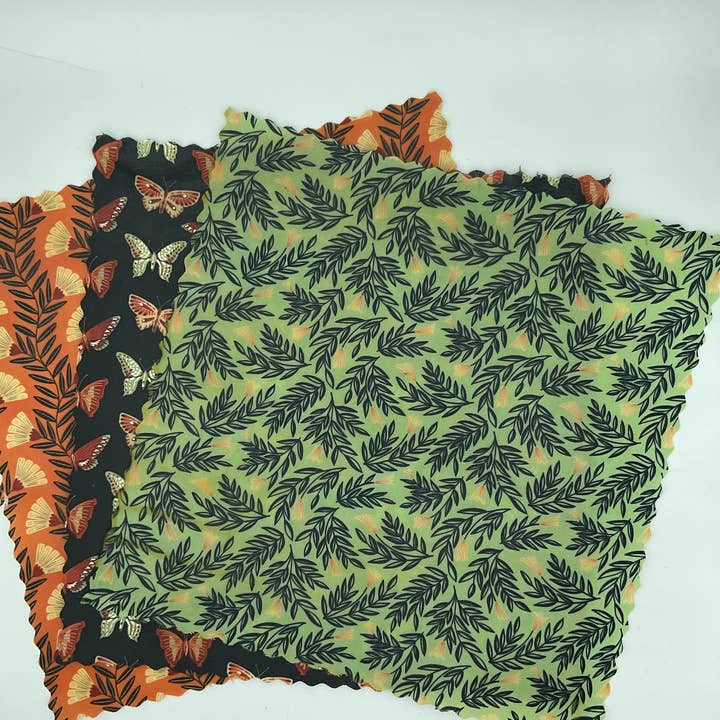 Earthology – Engroshandel Indpakning/pose til opbevaring af mad – Enkelt Stor Bivoks Wraps3