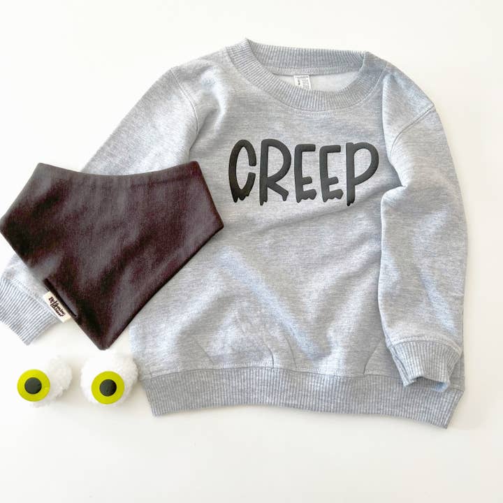 Creep Toddler Sweatshirt | Kid's Halloween Sweatshirt for wholesale by Bohemian Babies