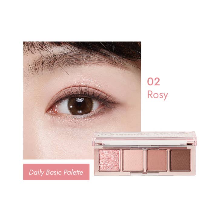 Best Beauty Group - Wholesale Eyeshadow Palette - NATURE REPUBLIC Daily Basic 4 Color Eyeshadow Palette