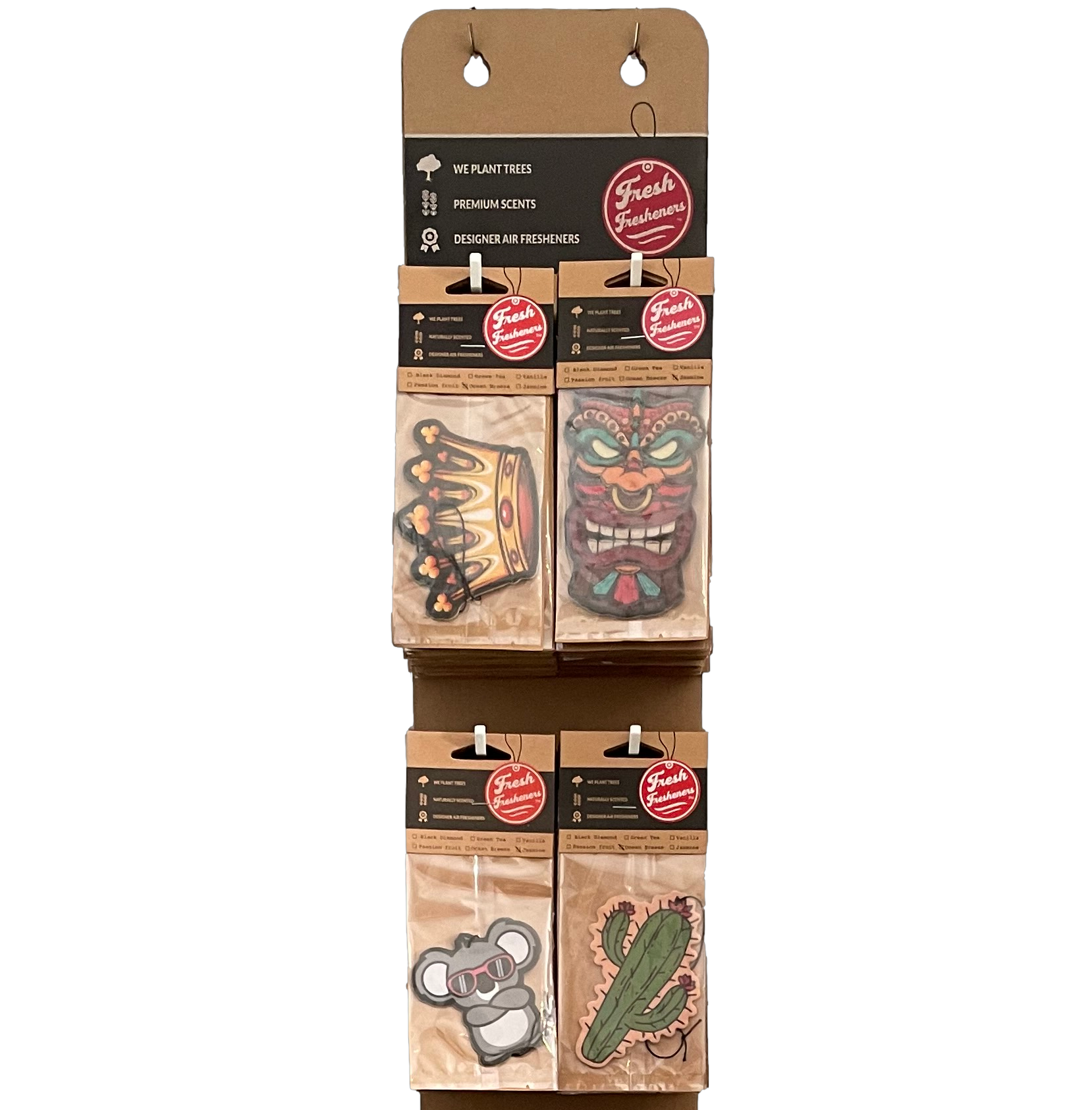 Fresh Fresheners - Wholesale Retailer Display - Home & Living - Free Empty Hanging Display w/purchase of 120 units10 Designs1