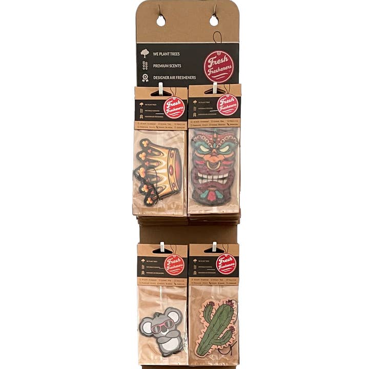 Fresh Fresheners - Wholesale Retailer Display - Home & Living - Free Hanging Display with purchase of 120 units (10 Designs)1