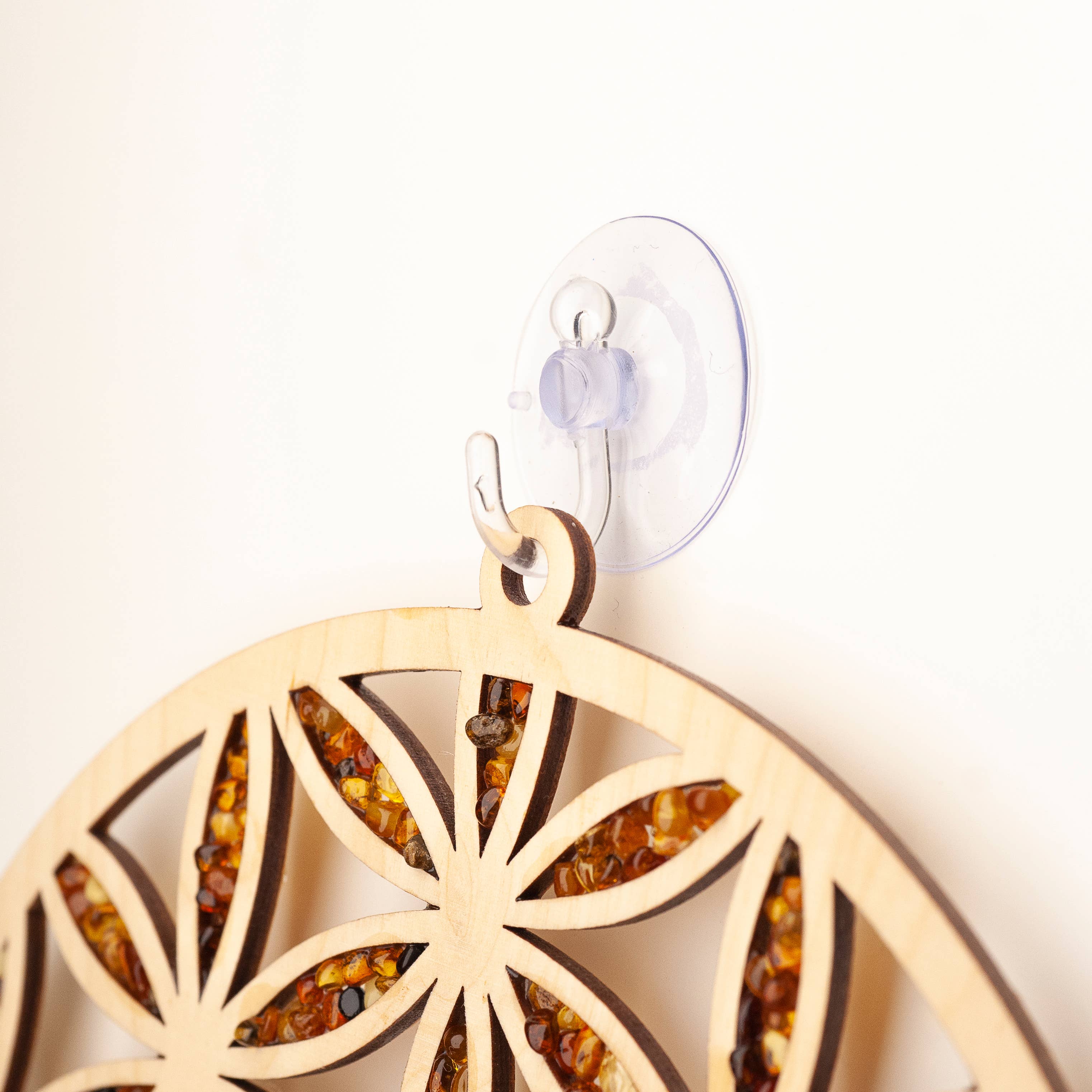 RADULY - Wholesale Zonnevanger - Suncatcher groot barnsteen in berkenhout — sun & moon3