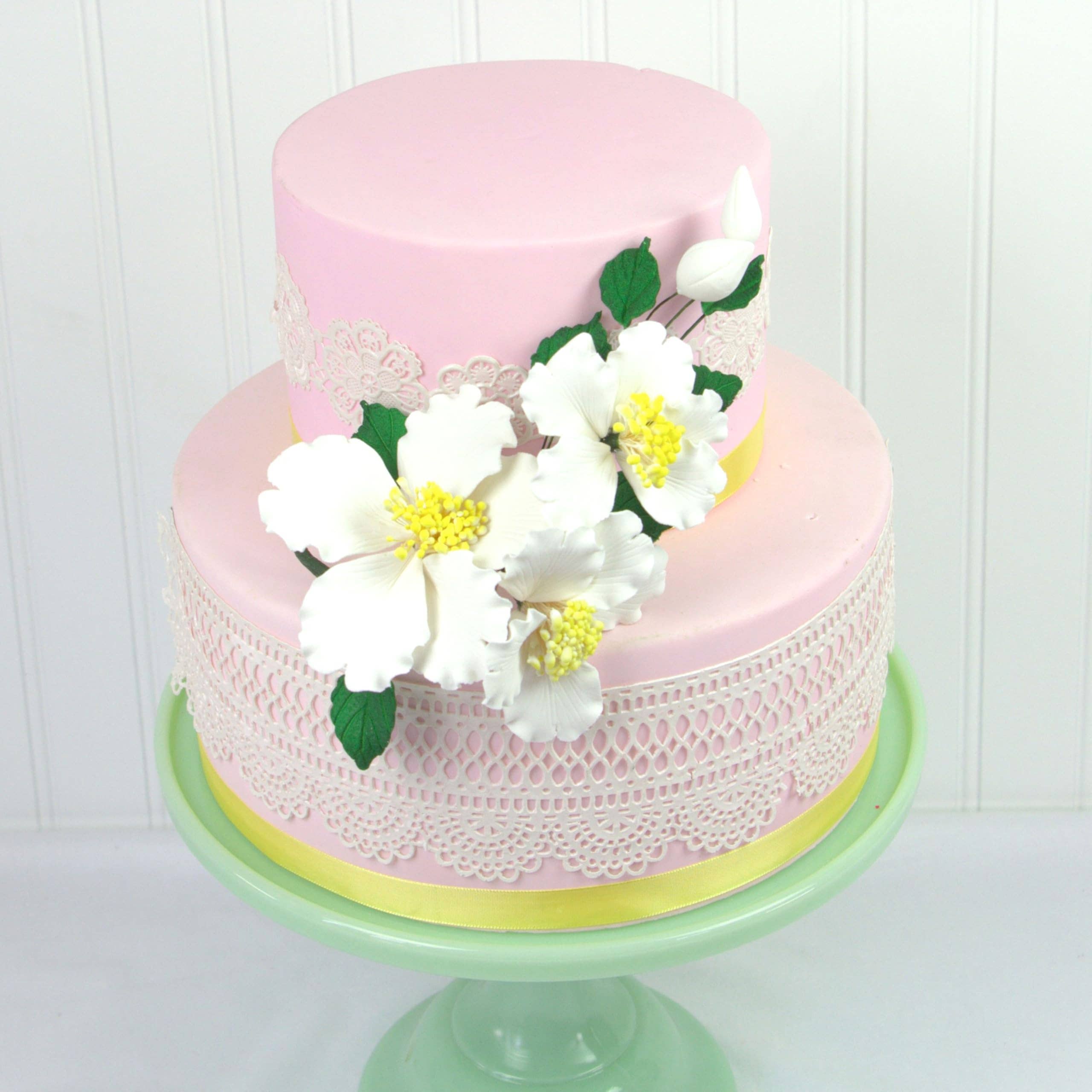 Global Sugar Art – wholesale Artificial flowers – Orchid Sugar Cake Flowers, Camellia Orchid Spray, by Global Sugar Art, White5