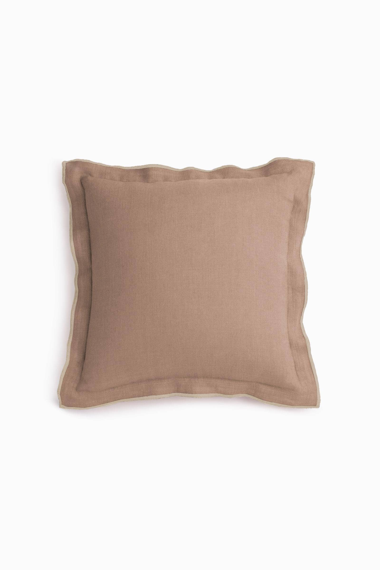 Live Linen – wholesale Prydnadskuddfodral – Naturligt nålarbete linnekuddfodral – Texturerat, handgjort6