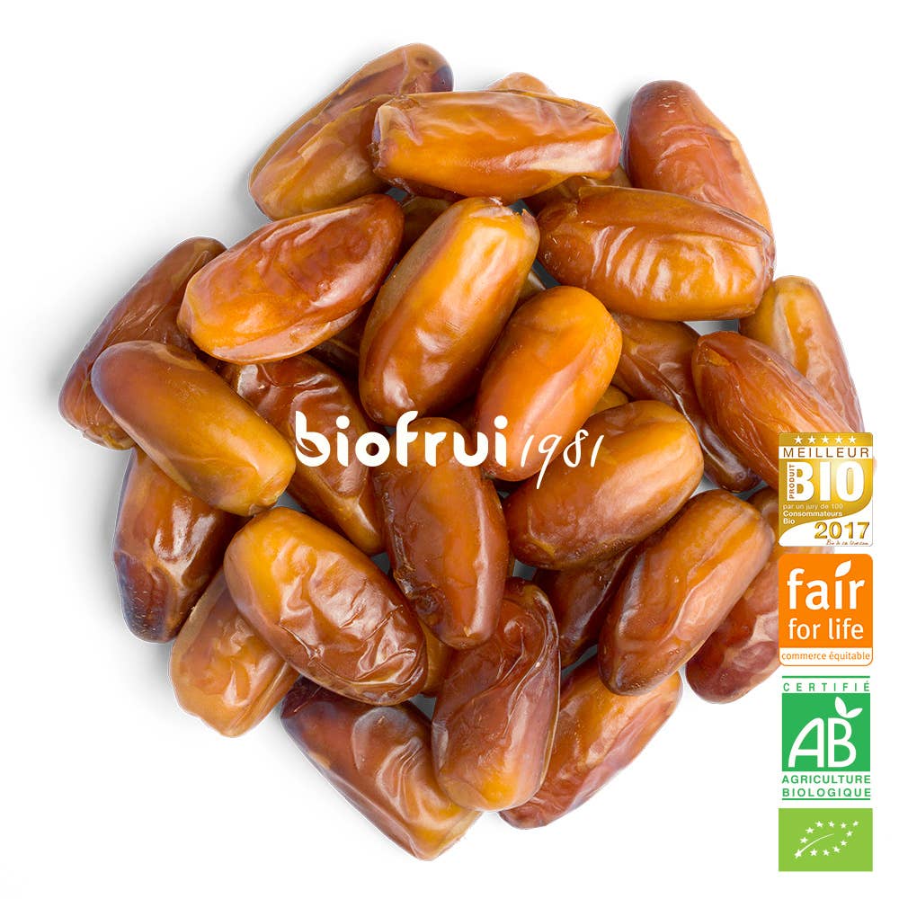 BIOFRUI1981 / Ex-Biofruisec - Wholesale Dried/Dehydrated Fruit - Organic Fair Trade Deglet Nour Dates Tolga (Algeria) extra | 400g1