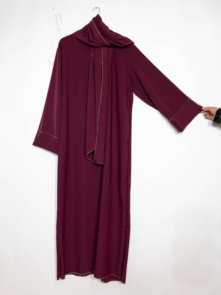 IDEAL OUTFIT - Wholesale Kaftan - Women's - Medina silk abaya for women ref:2377pk22